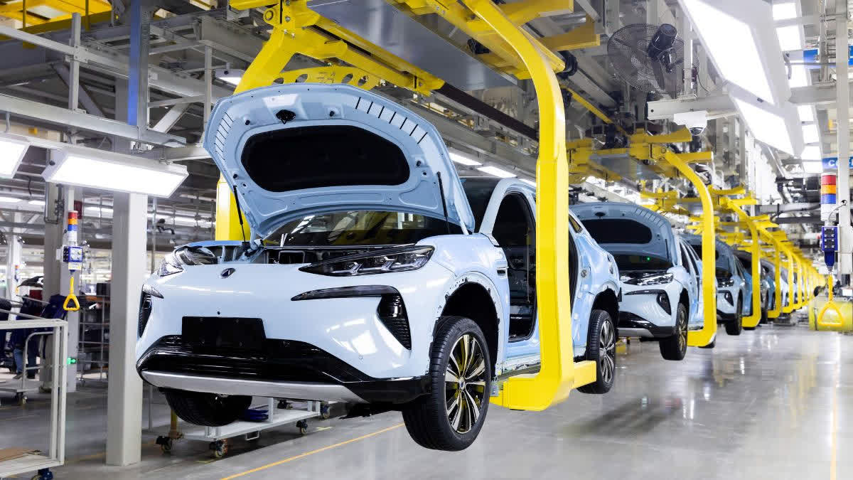 BYD Electric car factory