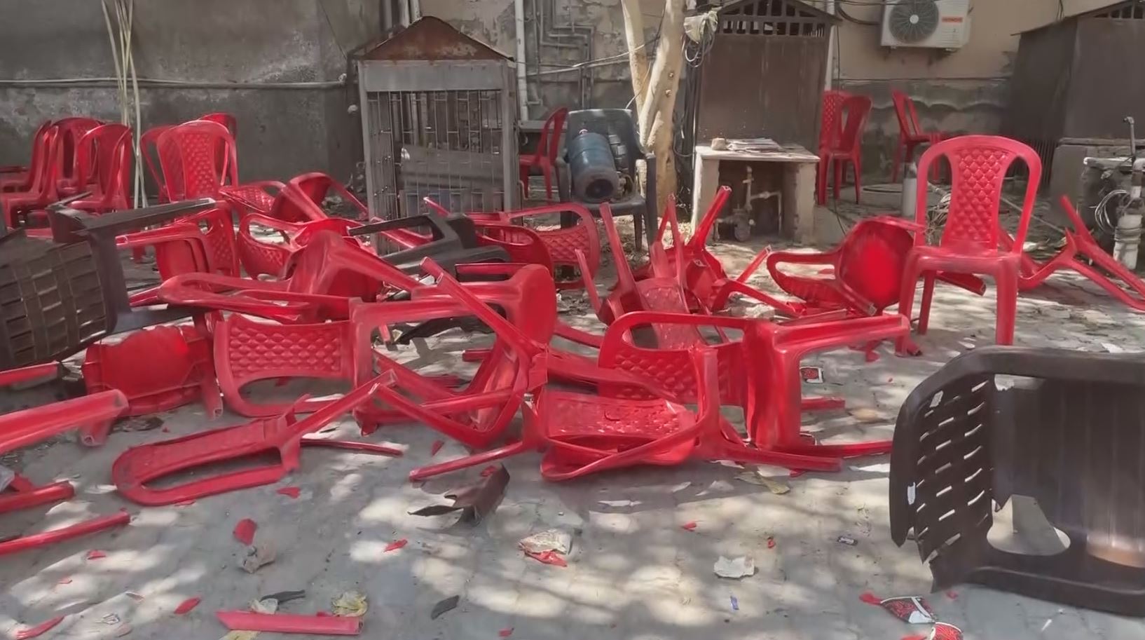 Rana Sanga Row: Karni Sena Rides Bulldozers To SP MP Ramji Lal Suman's House In Agra