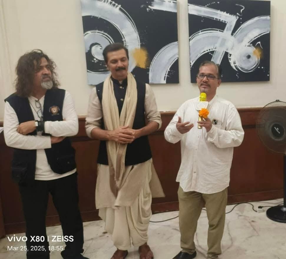 Marigold painting exhibition