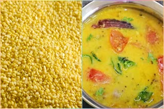 Pesara Pappu Charu Recipe in Telugu