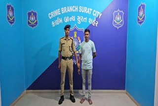 લાજપોરની જેલમાં ફરાર કેદીને ક્રાઈમ બ્રાંચે પકડી પાડ્યો