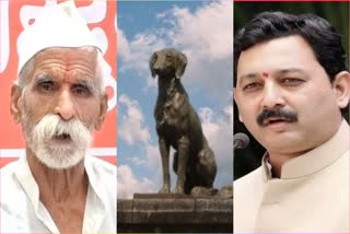 waghya dog statue news