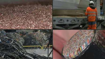 In Noyelles-Godault, 36,000 tonnes of cables were recycled last year at the Recycâbles site, a joint venture created in 2008 by the Suez and Nexans groups.