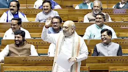 Home Minister Amit Shah in Lok Sabha