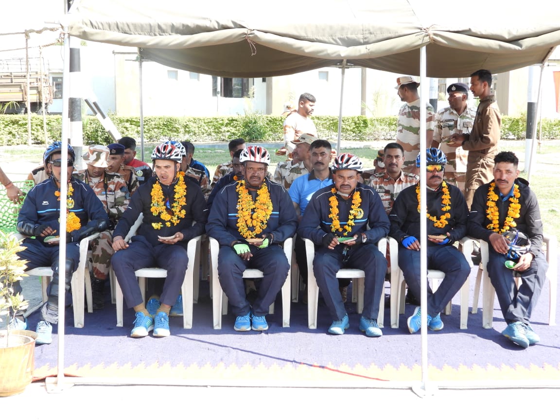 ITBP cycle rally