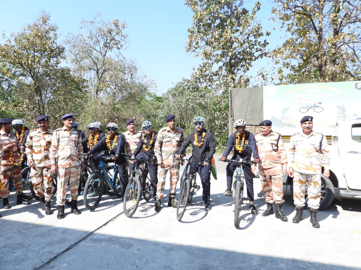ITBP cycle rally