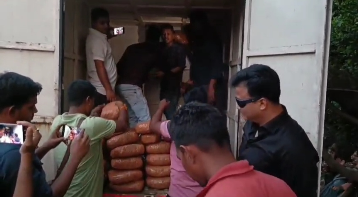Marijuana Smuggled in Magrahat