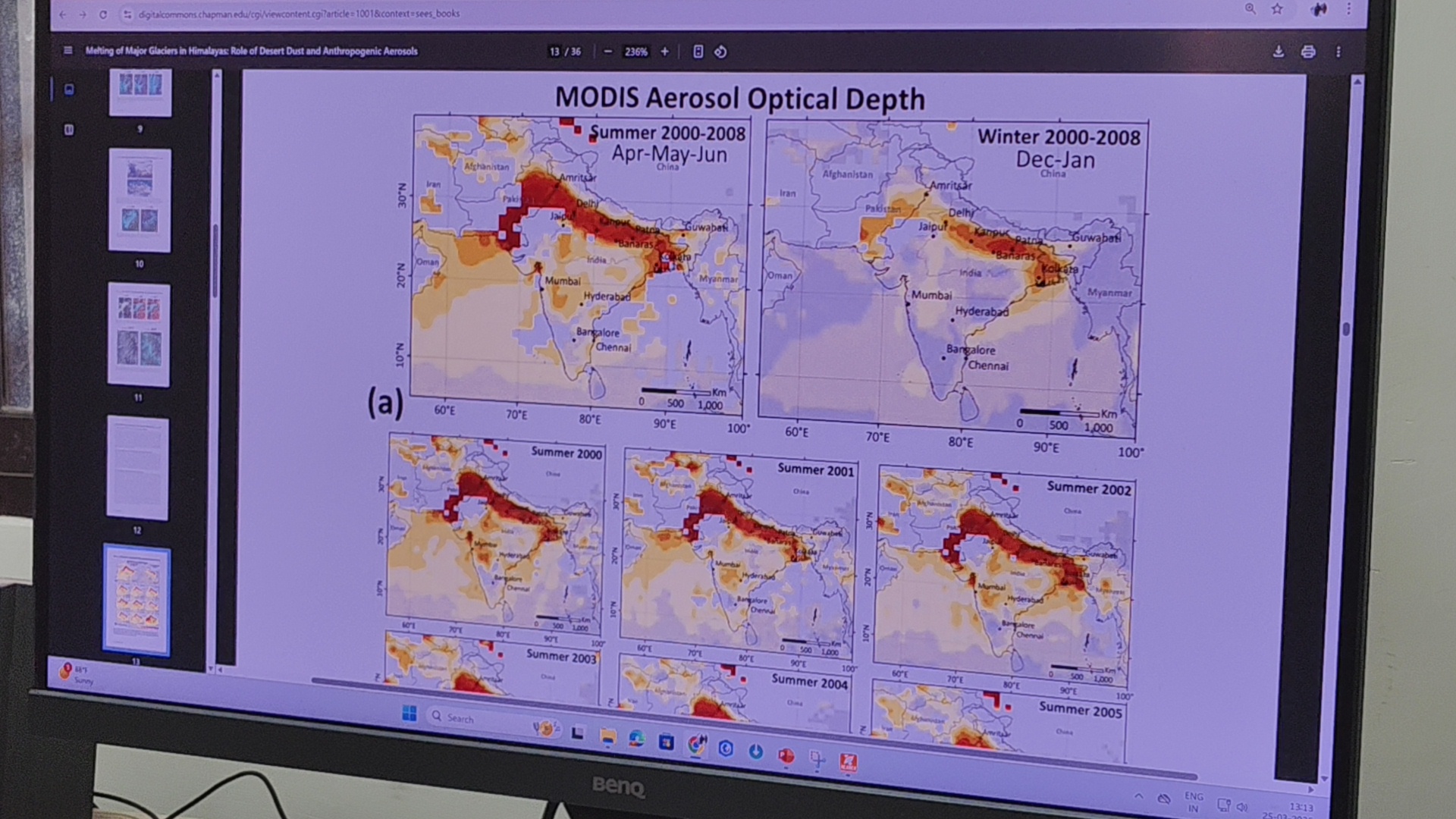 Himalayan glaciers are melting