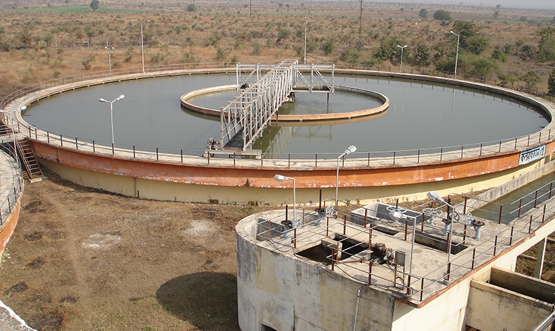 Rajghat Dam 24 hour water supply