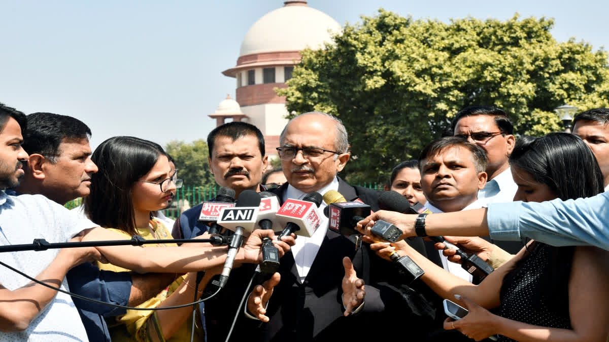 LS Polls 2024: Advocate Prashant Bhushan says BJP opposing inheritance tax because of Arabpatis