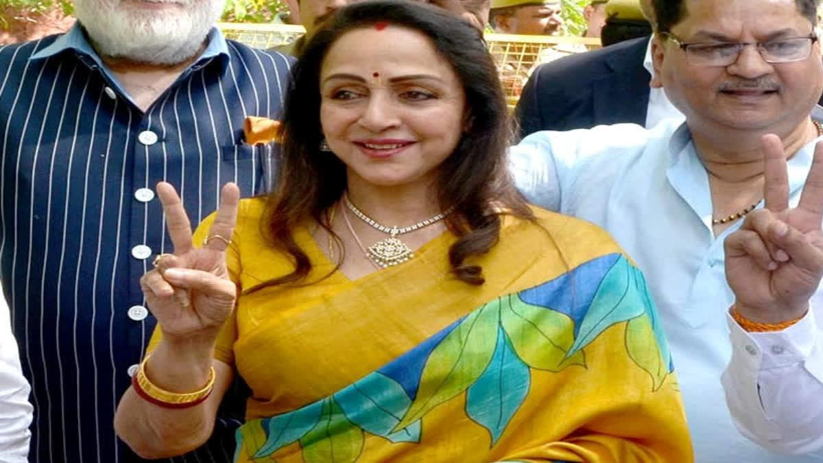 BJP nominee from Mathura Hemamalini exuded confidence over the victory of BJP. When asked about the second phase of polling, she said the turnout was better than the first phase.