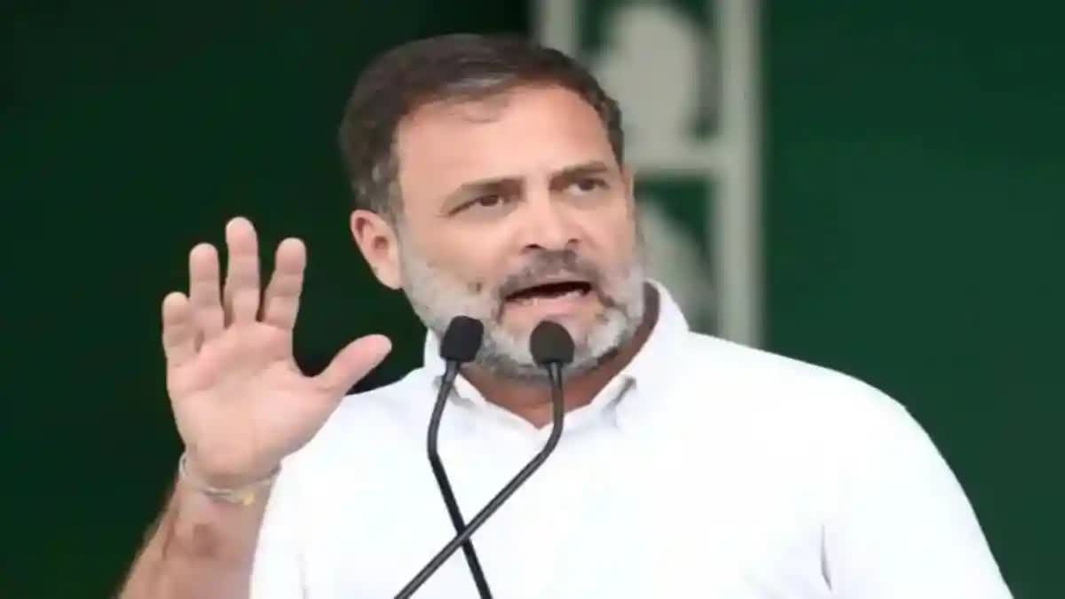 Etv Bharatcongress-leader-rahul-gandhi-slams-pm-narendra-modi