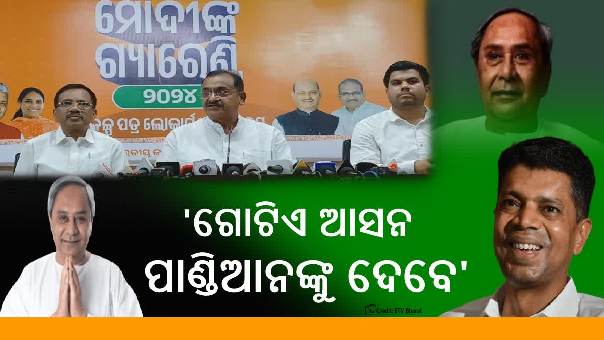 BJP Targets Naveen