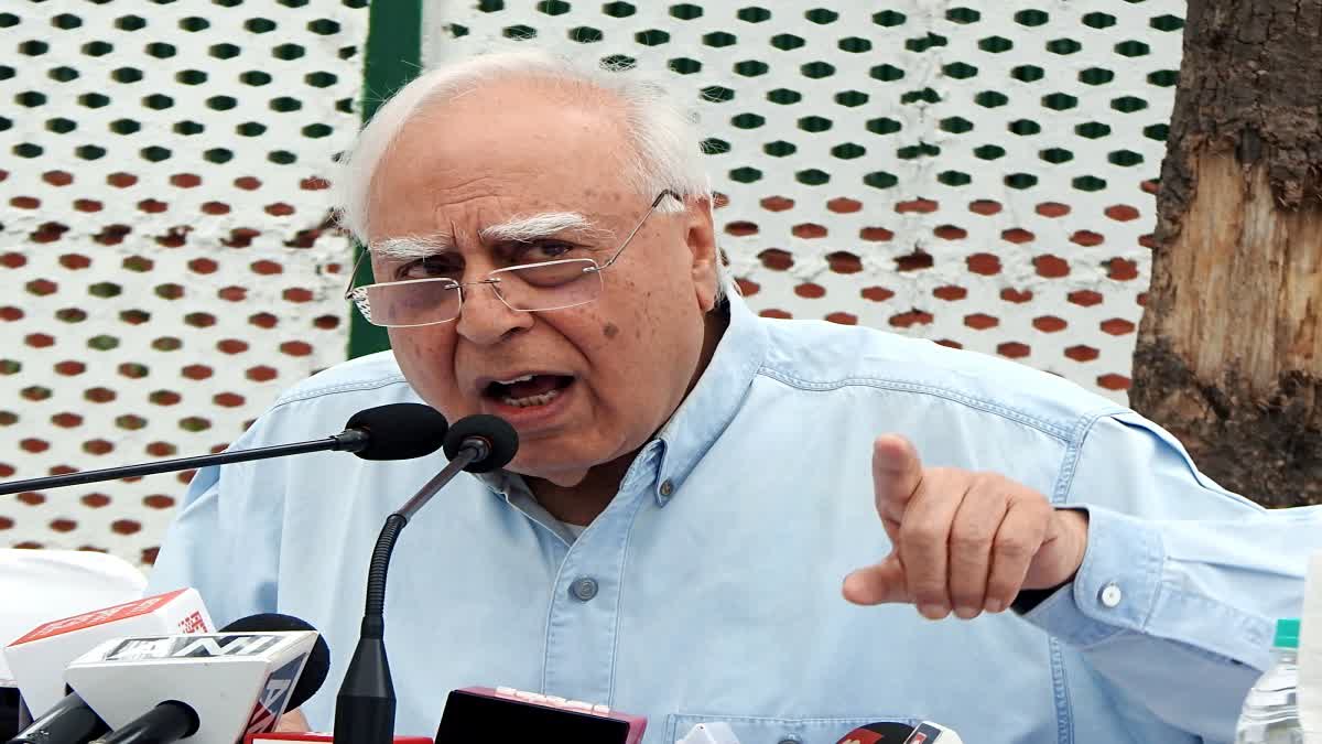 Rajya Sabha MP Kapil Sibal