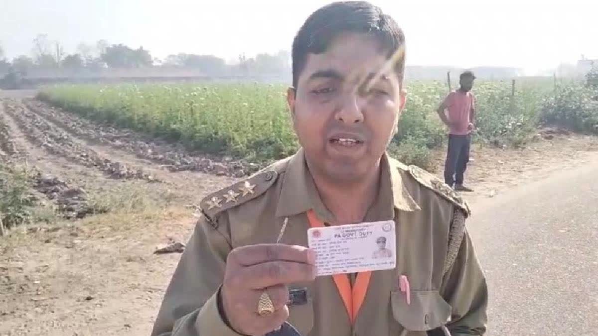 Uttar Pradesh Fake CBI Officer Comes in Beacon-Fitted Car to Inspect Polling Station in Hapur, Held