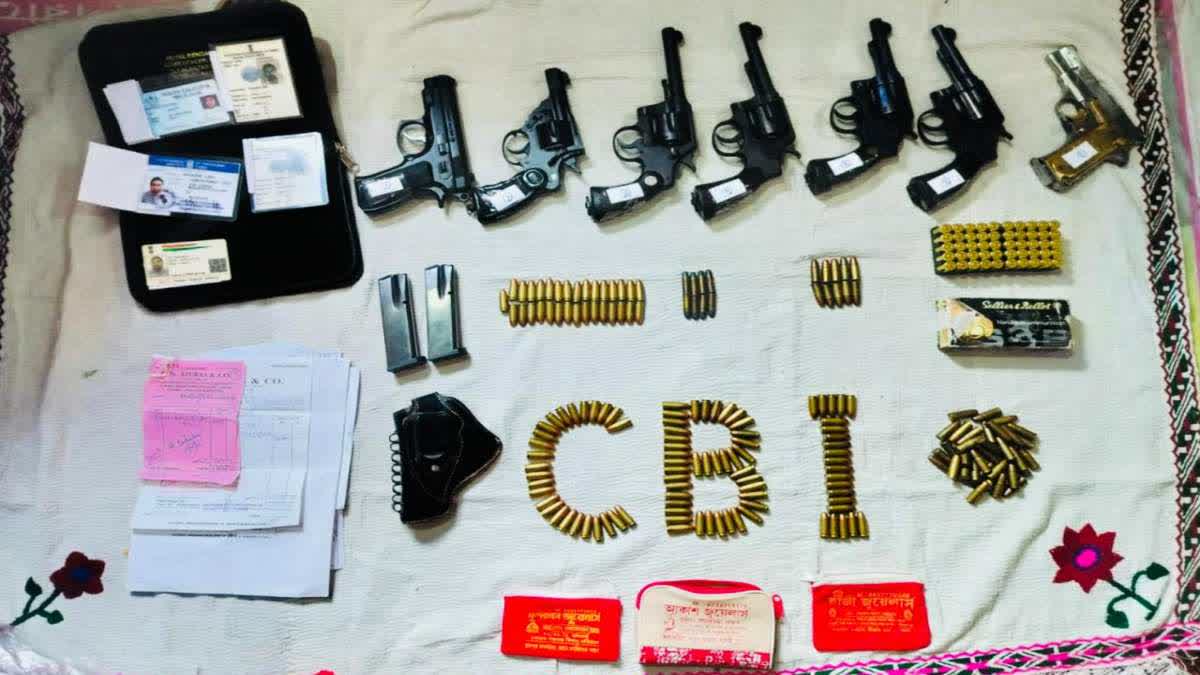 CBI seizes arms