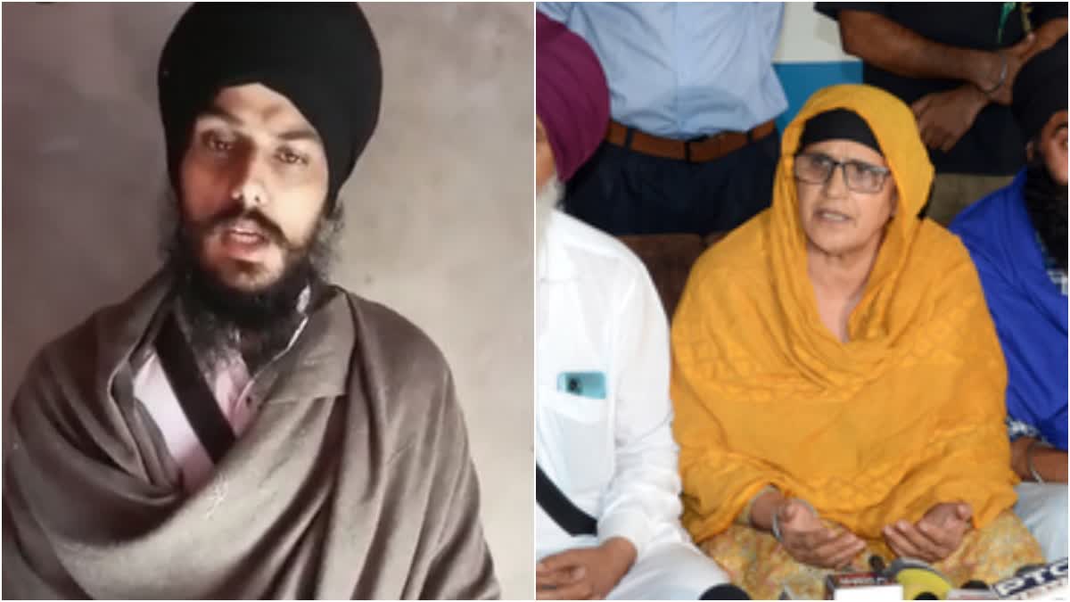 Amritpal Singh, imprisoned in Dibrugarh Jaill contest Lok Sabha elections (Photo - IANS)