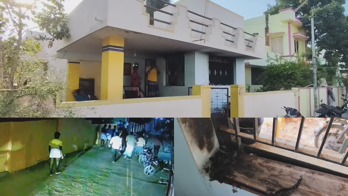 Petrol Bomb Throwing At the Lawyer House In Kovilpatti