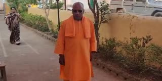 Chhattisgarh Yogi voted in Balod