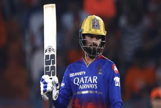 The 30-year-old Rajat Patidar smashed the joint second-fastest half-century for the Royal Challengers Bengaluru (RCB) in the history of the Indian Premier League (IPL). He achieved the milestone during the clash between RCB and Sunrisers Hyderabad in Hyderabad on Thursday.