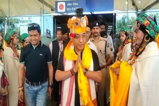 Sikkim CM Prem Singh Tamang Met Dalai Lama