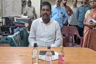 ACB Officers RAID on Eluru Three Town Police Station