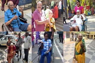 VOTING BY SENIOR CITIZENS  LOK SABHA ELECTION