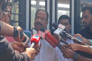 EP JAYARAJAN JAVADEKAR MEET  KPCC PRESIDENT K SUDHAKARAN  LOK SABHA ELECTION KERALA 2024  K SUDHAKARAN TO DALLAL NANDAKUMAR