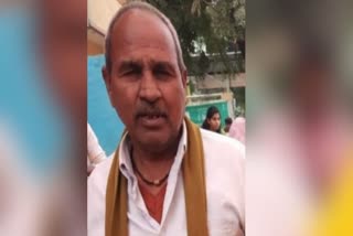 BUJURG MOUT BOOTH  ELDERLY MAN DIED  LOK SABHA ELECTION 2024