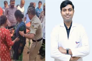 A woman suffered cardiac arrest in Bengaluru doctor  saves her (photo etv)
