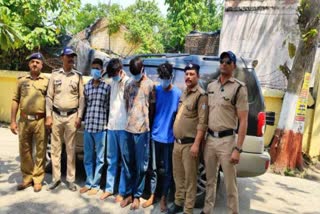 thief gang arrested in Lalkuan