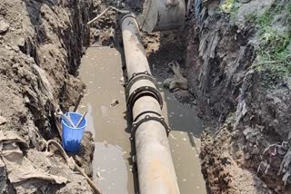 Water Problem Due To Pipe Leakage