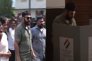 LOK SABHA ELECTION 2024  KERALA LOK SABHA ELECTION 2024  MAMMOOTTY CAME TO VOTE  വോട്ട് ചെയ്‌ത് മമ്മൂട്ടി