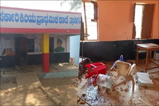 people-attacks-on-polling-booth-in-chamarajanagar