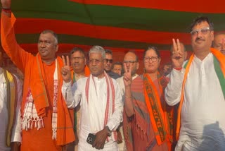 BJP election campaign in Gandeya assembly constituency of Giridih