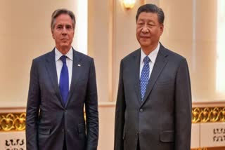 Antony Blinken meets president Xi  in Beijing