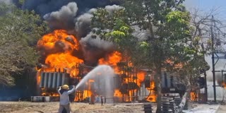 ATERRIBLE FIRE BROKE OUT GRID