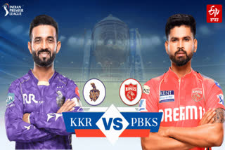 IPL 2025 today match Kolkata Knight Riders vs Punjab Kings