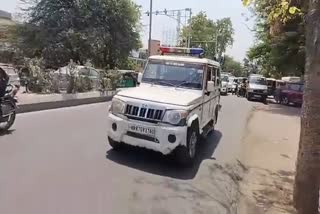 FARIDABAD POLICE FLAG MARCH