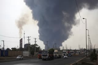 Bandar Abbas blast  Iran chemical explosion  Iran port fire  Explosion Shahid Rajaee port Iran