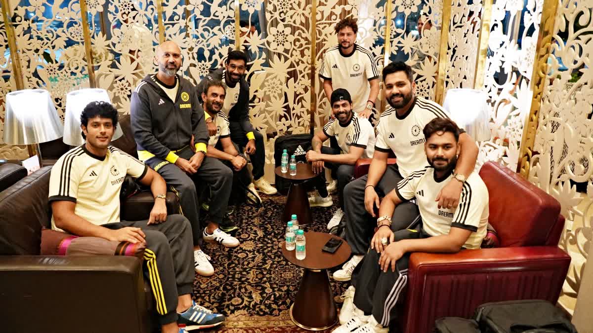 Rohit Sharma Led India's First Batch Departs to USA