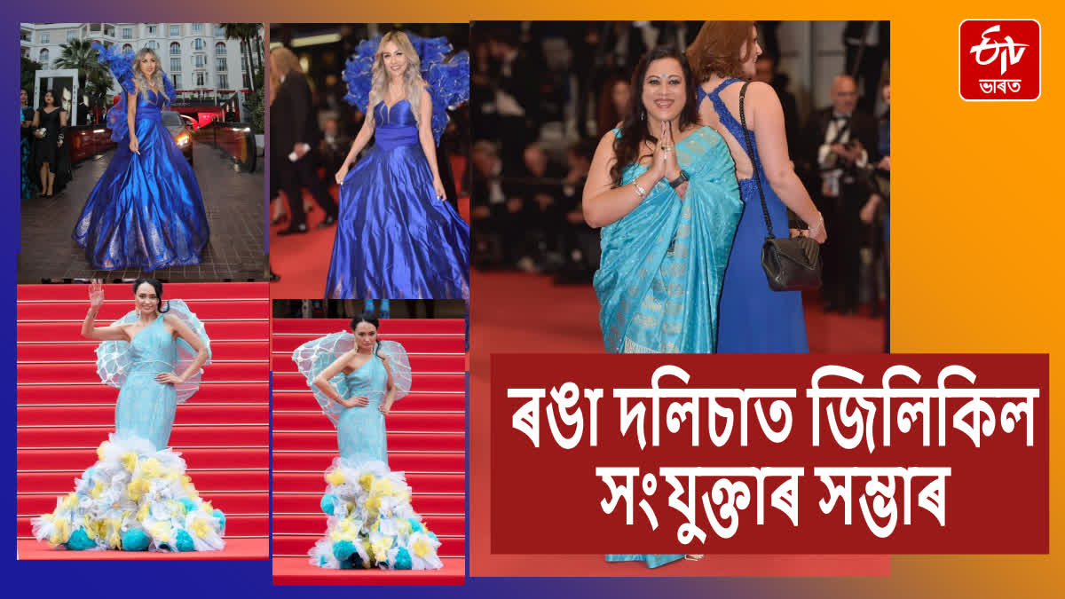 Renowned award-winning designer Sanjukta Dutta at the 77th Cannes Film Festival