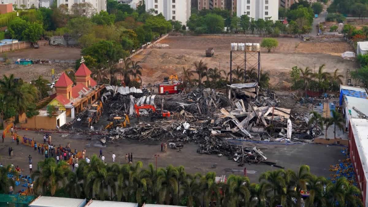 The Game Zone Site Where A Major Fire Broke Out On Saturday