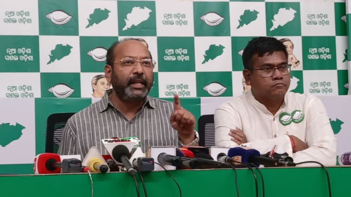 BJD Criticizes BJP Over EVM Breaking Incident and Corrupted Leaders