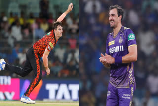 KKR VS SRH  മിച്ചല്‍ സ്റ്റാര്‍ക്ക്  പാറ്റ് കമ്മിന്‍സ്  MITCHELL STARC IPL RECORD