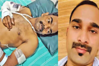 താമരശ്ശേരിയിൽ യുവാവിന് വെട്ടേറ്റു  THAMARASSERY YOUNG MAN STABBED  താമരശ്ശേരി വാര്‍ത്ത  THAMARASSERY CRIME NEWS