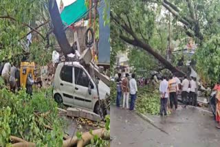 Hyderabad Heavy rains Effect