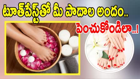 Natural Pedicure Process at Home