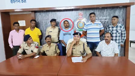 Thug caught from Kharsia