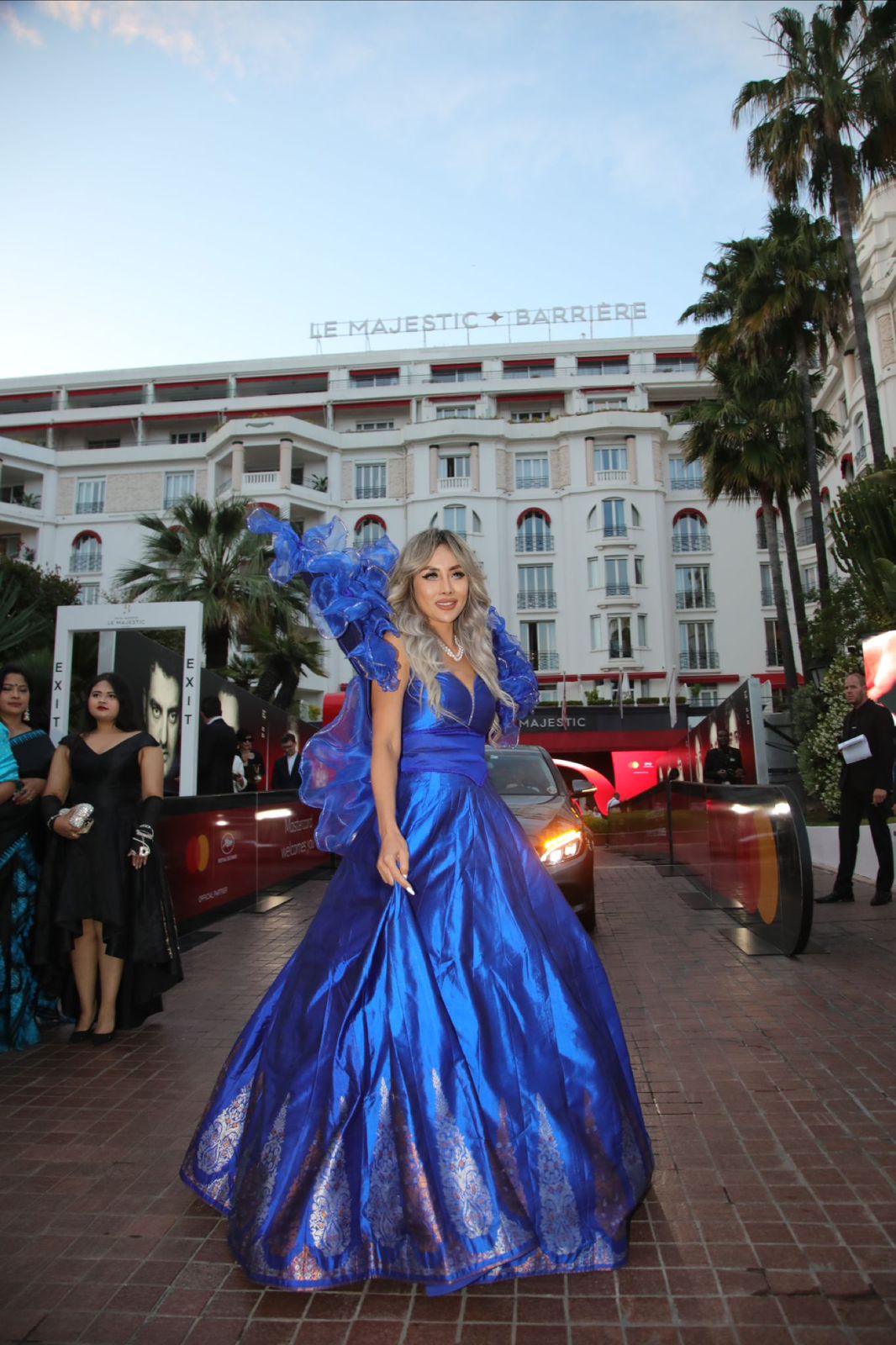 Renowned award-winning designer Sanjukta Dutta at the 77th Cannes Film Festival